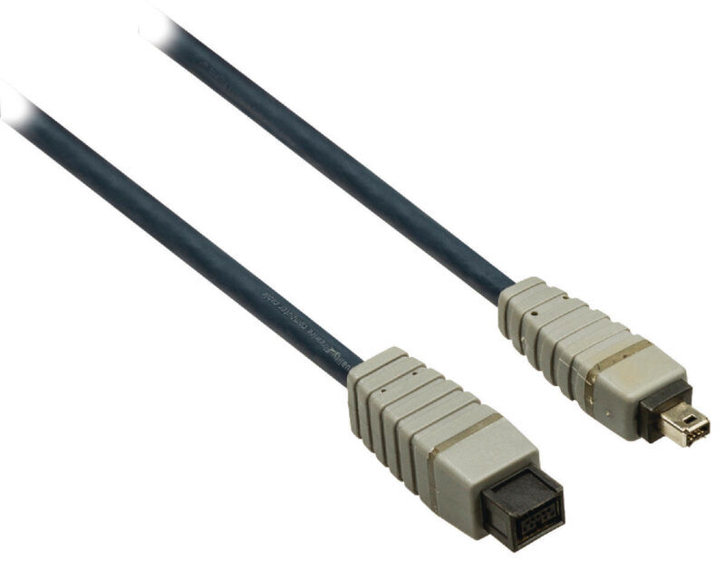 Product thumbnail FireWire 400 Kabel FireWire 4-Pins Male - FireWire 9-Pins Male 2.00 m Blauw