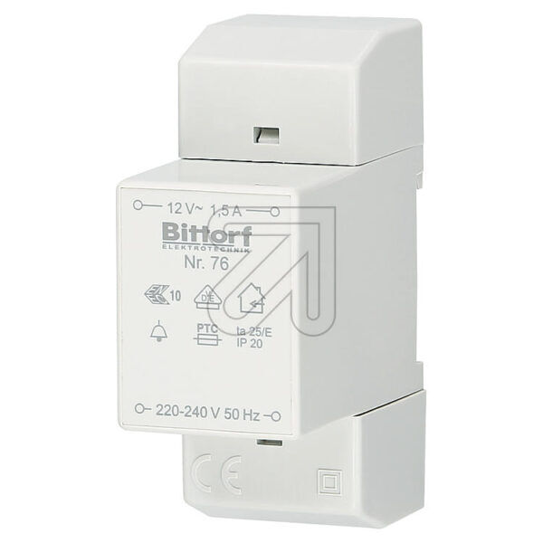 Bittorf Beltrafo 12 V AC 1,5A