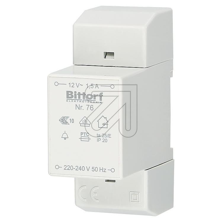 Product thumbnail Bittorf Beltrafo 12 V AC 1,5A