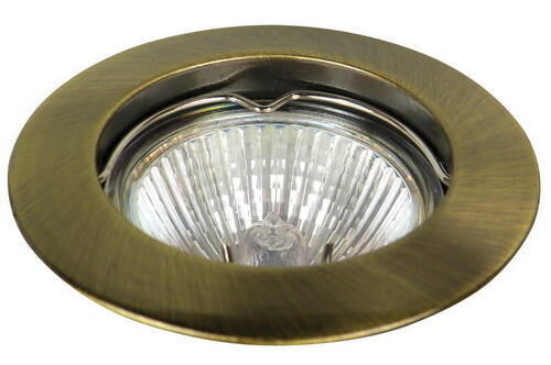 Product thumbnail INBOUWSPOT GESCHUURD BRONS VAST 50MM
