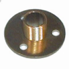 Product thumbnail M10 Plaatnippel buitendraad 26x1,2mm messing schroefdraadlengte 9mm