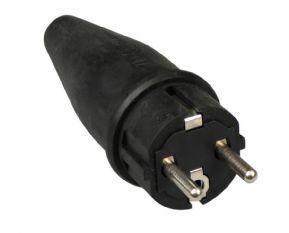 Product thumbnail ABL Rubber stekker met randaarde