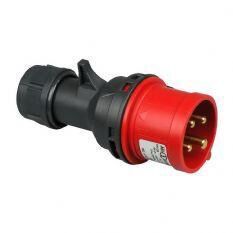 Product thumbnail CEE krachtstekker 16A 4-polig rood
