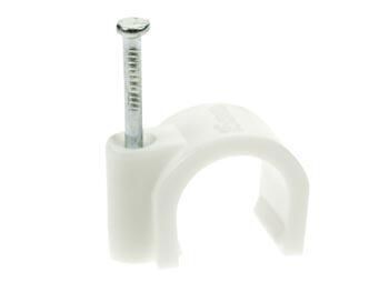 Product thumbnail SPIJKERCLIP WIT 7MM 100 ST PER VERPAKKING