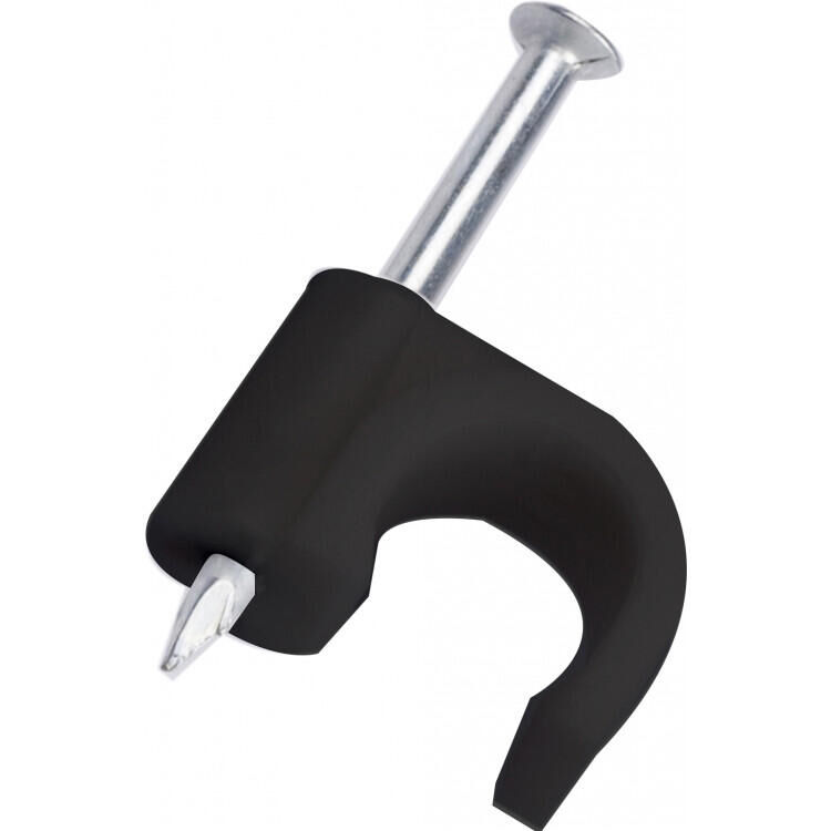 Product thumbnail SPIJKERCLIP ZWART 10MM 100 STUKS PER VERPAKKING