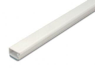 Product thumbnail Veltkamp plakgoot wit 2 meter 10mm x 15mm