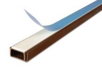 Product thumbnail Veltkamp plakgoot wit 2 meter 5mm x 9mm