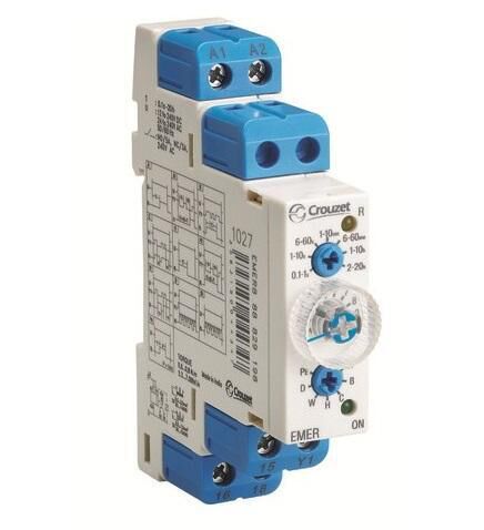 Product thumbnail Crouzet Multifunctioneel tijdrelais 12V-240V AC/DC