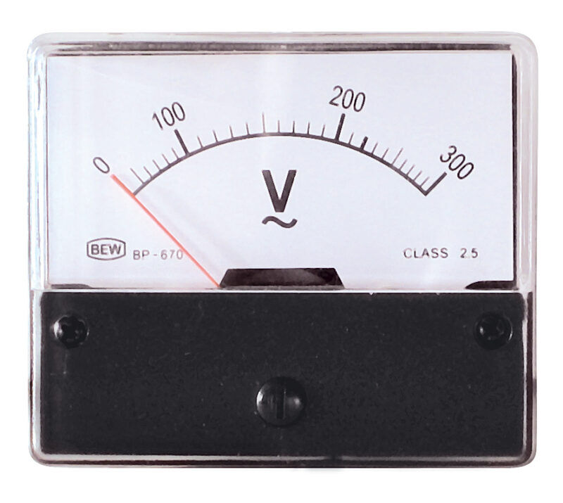 Product thumbnail PANEELMETER ANALOOG 300Vac