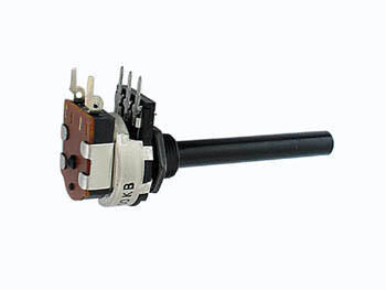 Product thumbnail POTMETER MONO LOG 2K2 WITH SWITCH