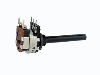Product thumbnail POTMETER MONO LIN 470 OHM WITH SWITCH