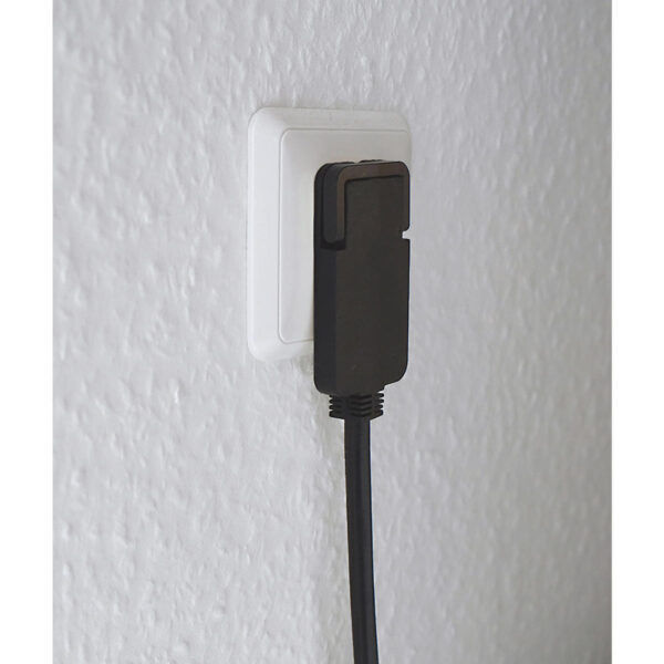 6-voudige stekkerdoos randaarde 2 meter zwart 3x1.5 mm² - Afbeelding 3