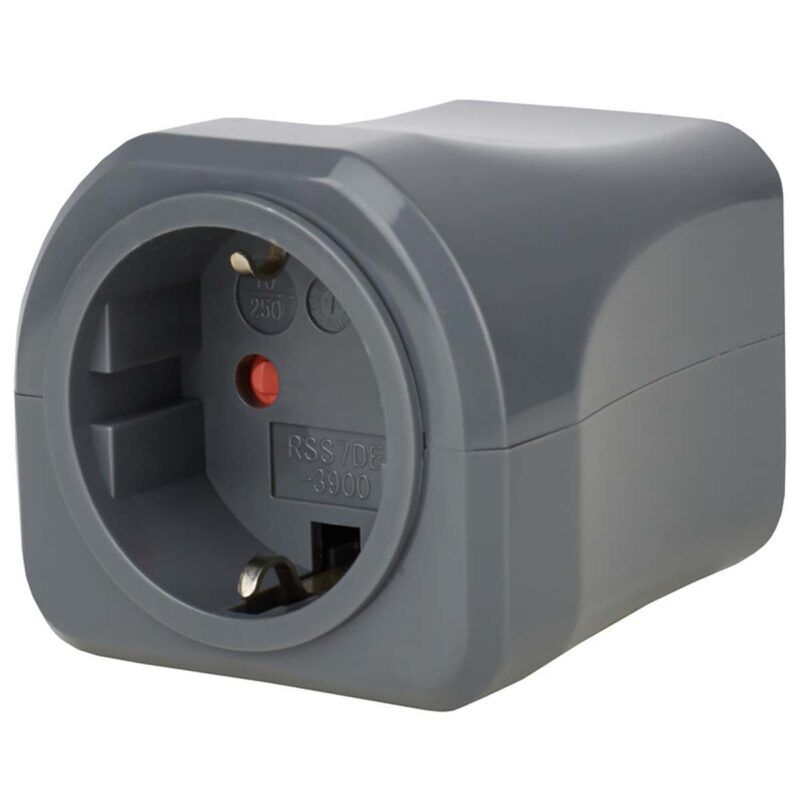 Product thumbnail Wereldstekker  / reisadapterset (reisstekkeradapter met diverse opzetstukken voor 150 landen
