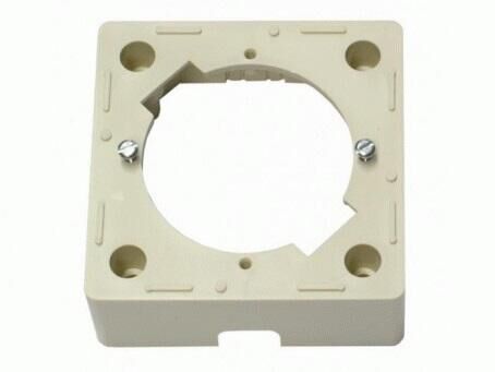 Product thumbnail Braun Opbouwrand wit voor BTV01 CAI-einddoos