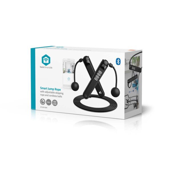 SmartLife Buitensport | Springtouw | Bluetooth | Zwart - Afbeelding 13