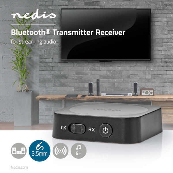 Nedis | Bluetooth Zender / Ontvanger | Zwart - Afbeelding 5