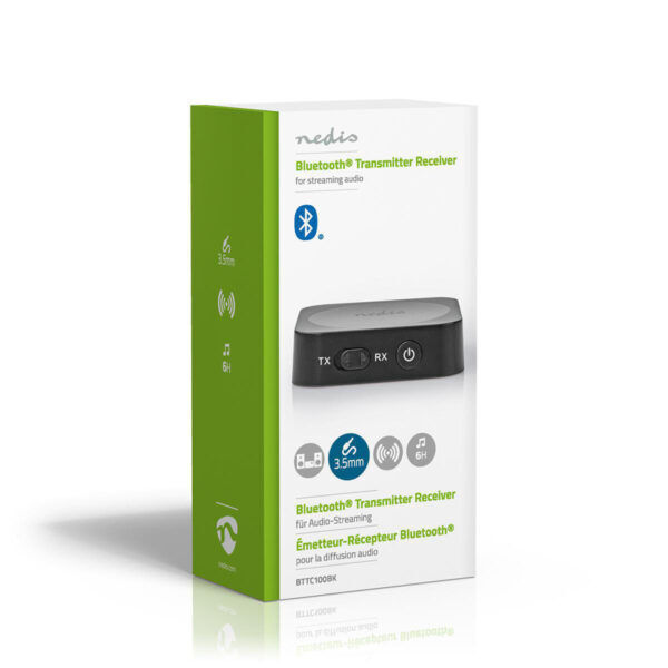 Nedis | Bluetooth Zender / Ontvanger | Zwart - Afbeelding 6