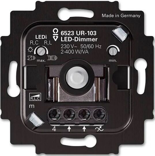 Product thumbnail Busch Jaeger 2 - 400 Watt LED dimmer, type 6523 UR-103