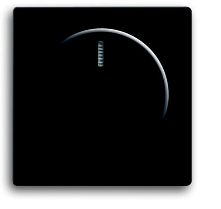 Product thumbnail Busch-Jaeger Dimmerknop Future Linear Mat Zwart