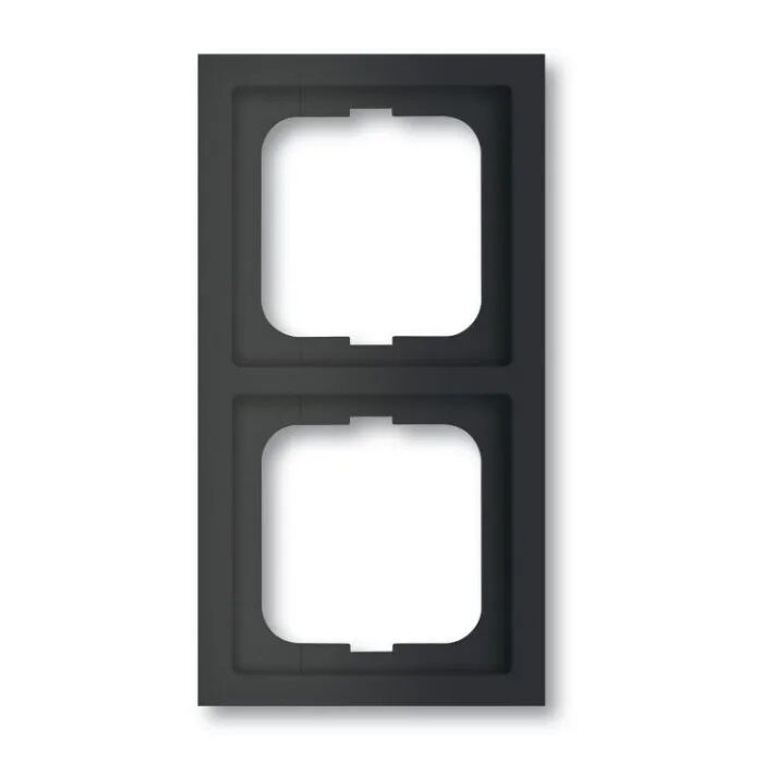 Product thumbnail Busch-Jaeger Afdekraam 2-voudig Future Linear Mat Zwart