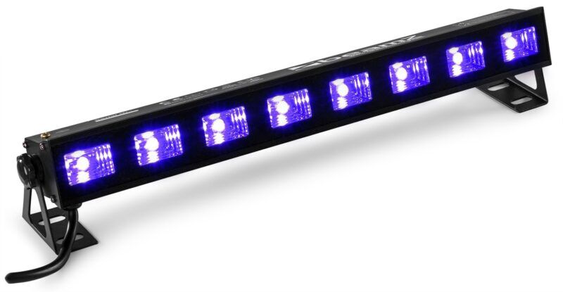 Product thumbnail BeamZ BUVW83 LED BAR met 8 UV / warm witte LED's - 30W