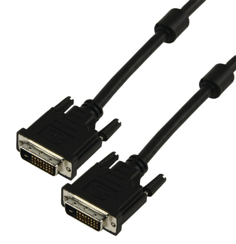 Product thumbnail DVI Kabel | DVI-D 24+1-Pins Male - DVI-D 24+1-Pins Male | 5 meter