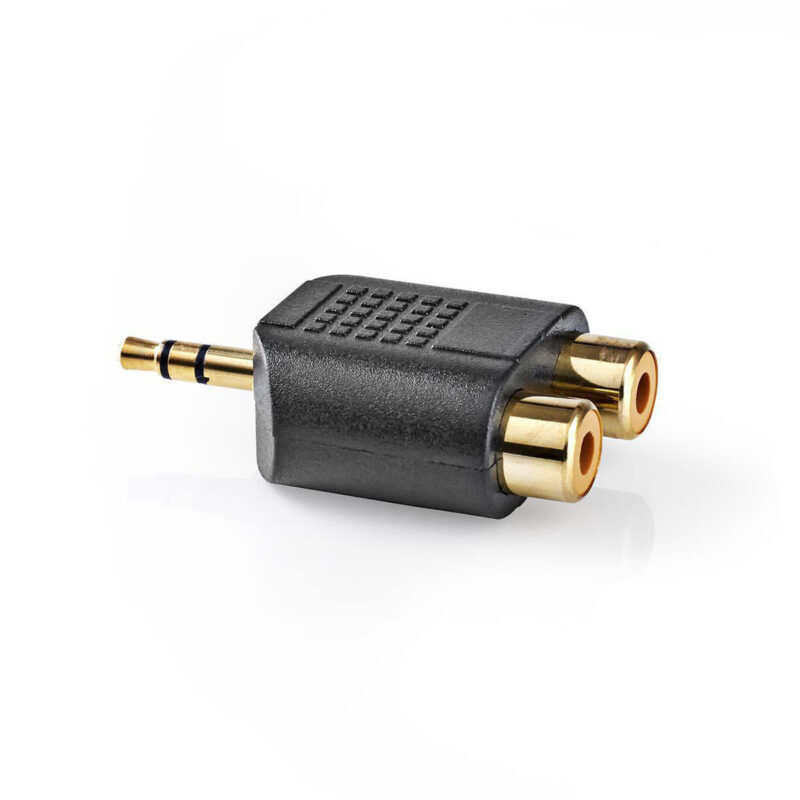 Product thumbnail Stereo-Audioadapter | 3,5 mm Male | 2x RCA Female
