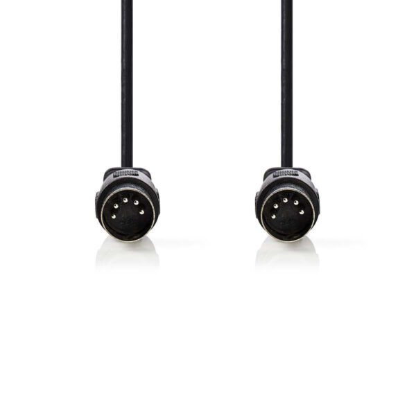 DIN-Audiokabel | DIN 5-Pins Male | DIN 5-Pins Male | 2 meter
