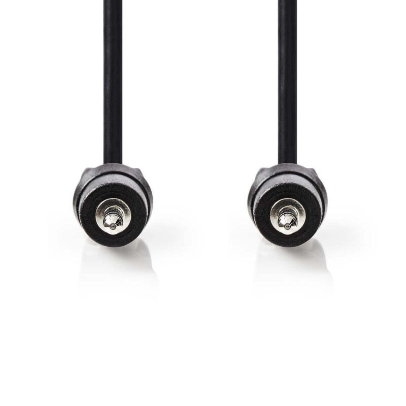 Product thumbnail Stereo-Audiokabel | 2,5mm Male - 2,5mm Male | 1 meter | Zwart