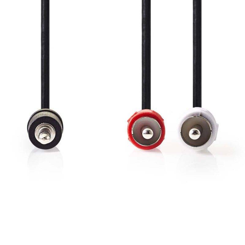 Product thumbnail Stereo-Audiokabel | 3,5 mm Male - 2x RCA Male | 15 meter