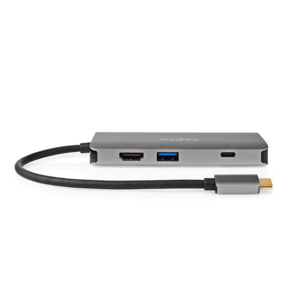 USB Multi-Port Docking Station | USB 3.2 Gen 1 | USB-C Male | HDMI Output / Micro SD / RJ45 Female / SD / USB-C Female / 3x USB-A Female - Afbeelding 2