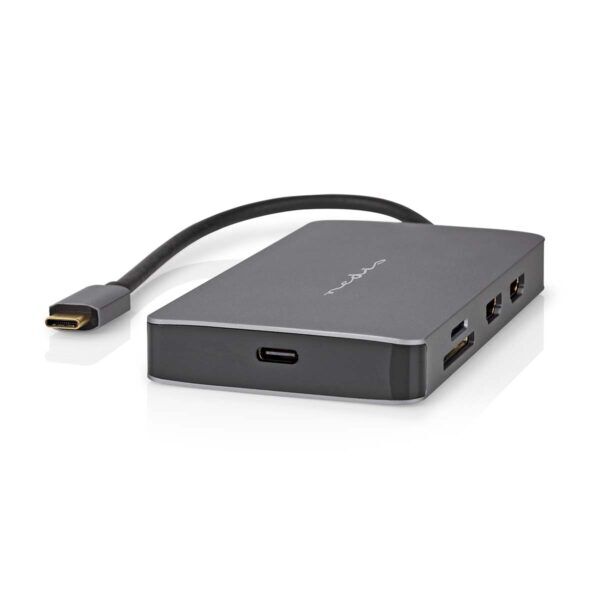 USB Multi-Port Docking Station | USB 3.2 Gen 1 | USB-C Male | Micro SD / RJ45 Female / SD / USB-C Female / 2x HDMI / 2x USB-A Female - Afbeelding 7