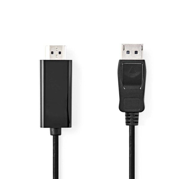 DisplayPort naar HDMI™-Kabel  | 4K@30Hz | 1 meter | Zwart - Afbeelding 3