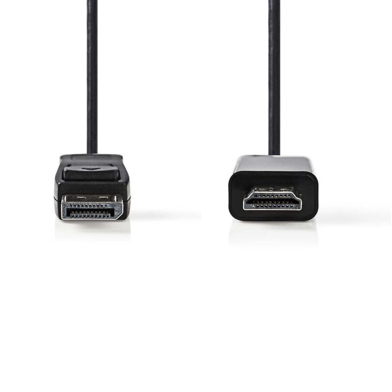 Product thumbnail DisplayPort naar HDMI™-Kabel  | 4K@30Hz | 2 meter | zwart