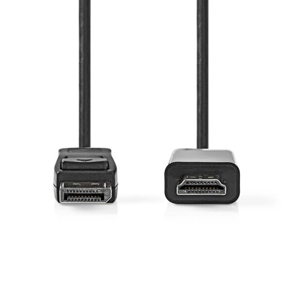 DisplayPort naar HDMI™-Kabel  | 4K@30Hz | 3 meter | zwart