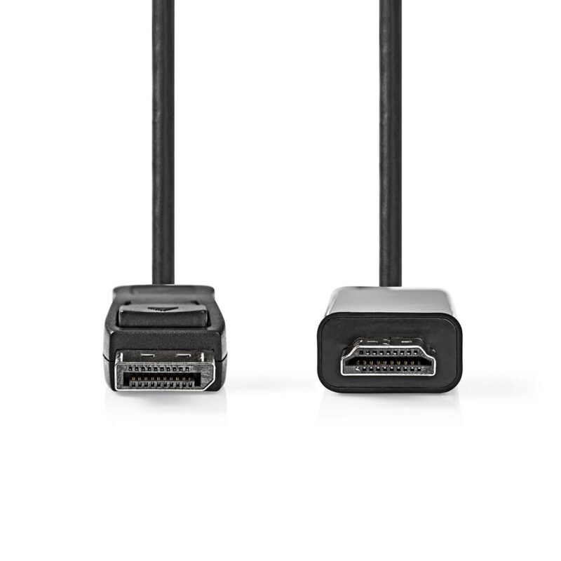 Product thumbnail DisplayPort naar HDMI™-Kabel  | 4K@30Hz | 3 meter | zwart