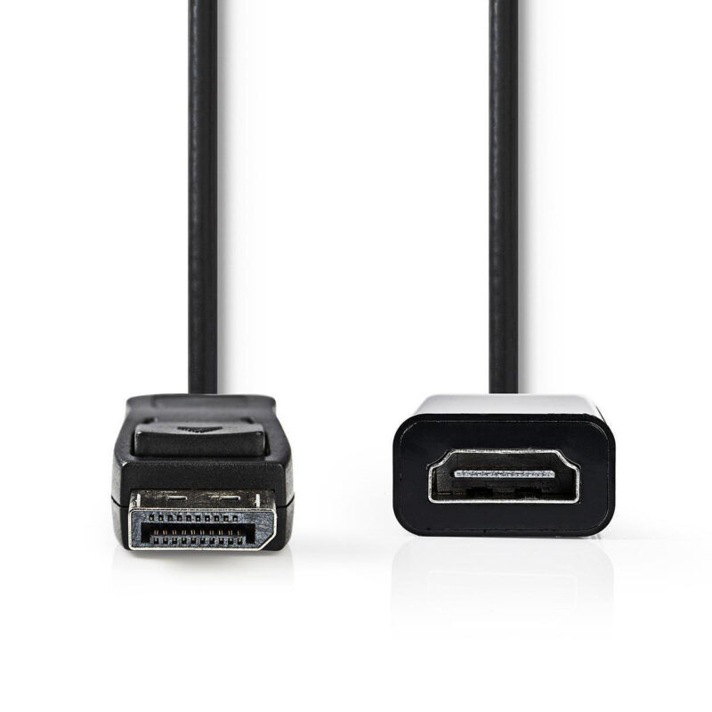 Product thumbnail DisplayPort-HDMI-Adapterkabel | DisplayPort Male | HDMI female | 4K@30Hz | 0.20 meter