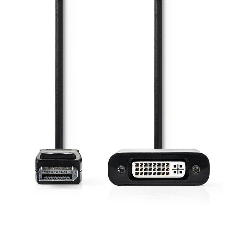 Product thumbnail DisplayPort naar DVI-D Female Adapter | 0.20 meter