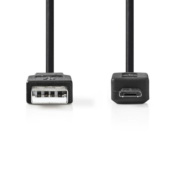 USB 2.0 Kabel | USB-A Male | USB Micro-B Male | 3 meter