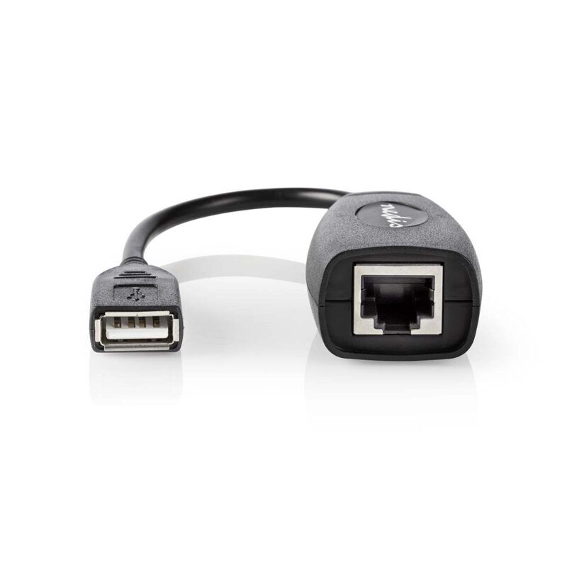 Product thumbnail Actieve USB 2.0 Kabel | USB-A Male | RJ45 Female | 12 Mbps | 0.20 meter