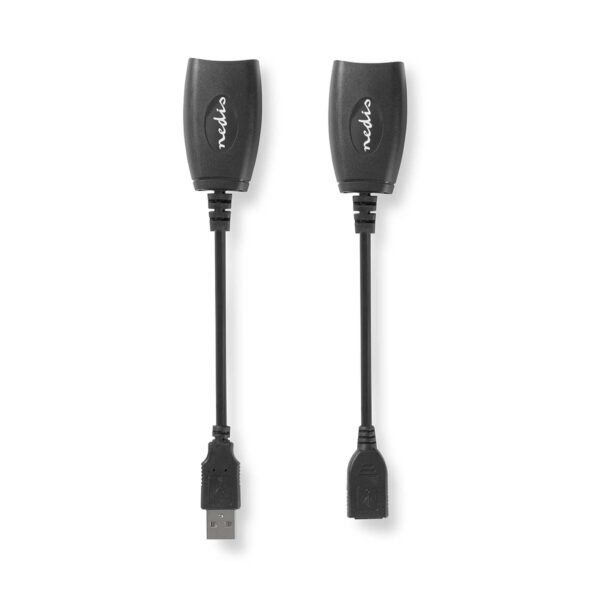 Actieve USB 2.0 Kabel | USB-A Male | RJ45 Female | 12 Mbps | 0.20 meter - Afbeelding 3