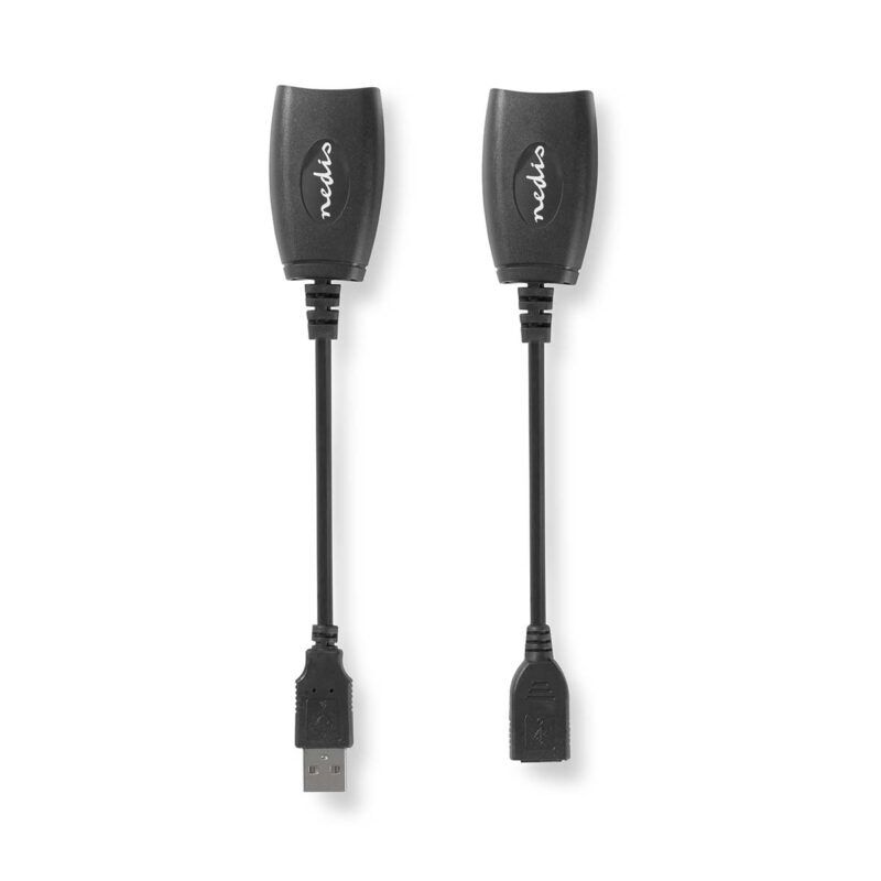 Product thumbnail Actieve USB 2.0 Kabel | USB-A Male | RJ45 Female | 12 Mbps | 0.20 meter