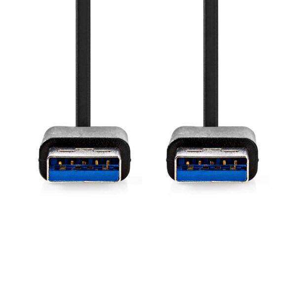 USB 3.2 Gen1 Kabel | USB-A Male | USB-A Male | 2 meter - Afbeelding 2