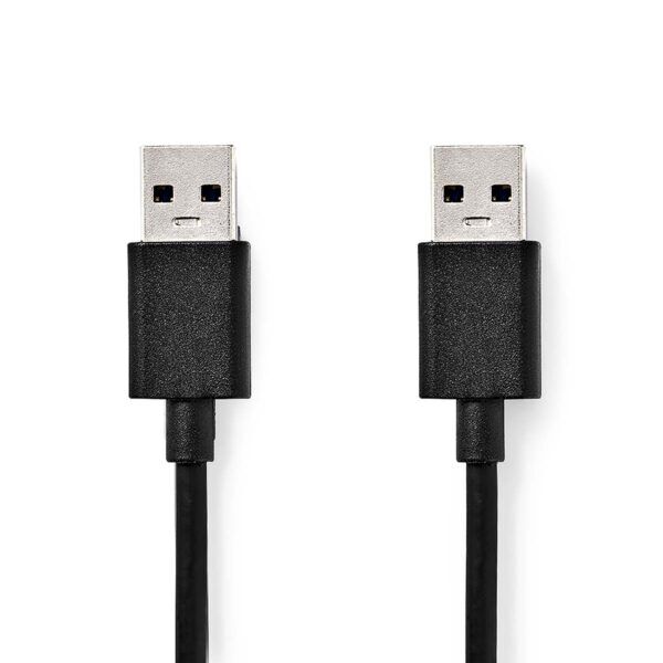 USB 3.2 Gen1 Kabel | USB-A Male | USB-A Male | 2 meter