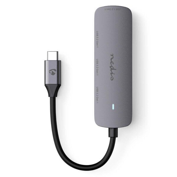 USB-Hub | 1x USB-C | 4x USB A Female | 4-Poorts poort(en) | USB 3.2 Gen 1 | USB Gevoed | 5 Gbps - Afbeelding 5