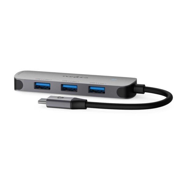 USB-Hub | 1x USB-C | 4x USB A Female | 4-Poorts poort(en) | USB 3.2 Gen 1 | USB Gevoed | 5 Gbps - Afbeelding 6