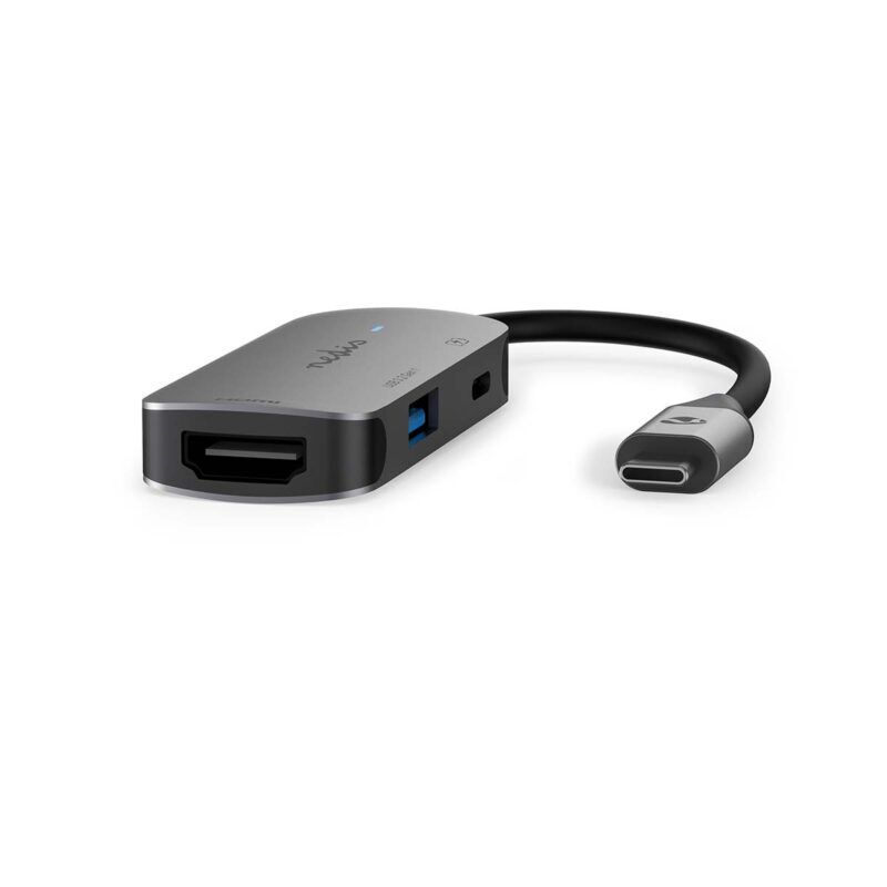 Product thumbnail USB 3.2 Gen1 Multi-Port Adapter | USB-C Male | HDMI Output / USB-A Female / USB-C Female | 0.10 meter