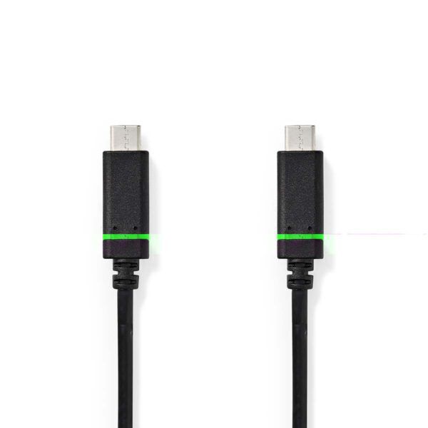 USB 3.2 Gen1 Kabel | USB-C Male | USB-C Male | 4K@60Hz | 2 meter - Afbeelding 2