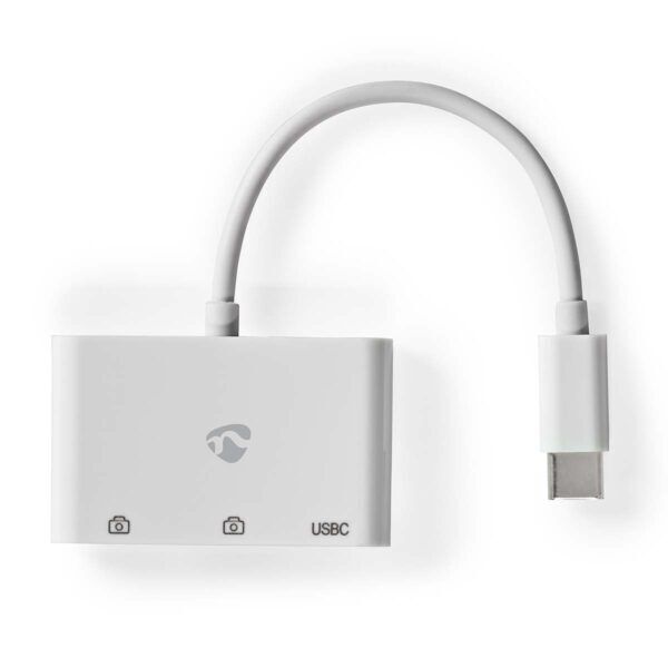 USB-Hub | 1x USB-C | 1x USB-C / 2x USB 2.0 A Female | 3 poort(en) | USB Gevoed - Afbeelding 3