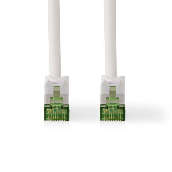 CAT7 Netwerkkabel | FTP | RJ45 Male | RJ45 Male | 1 meter | Wit